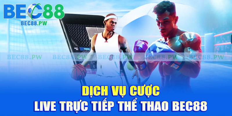 Dịch vụ cược live trực tiếp thể thao Bec88